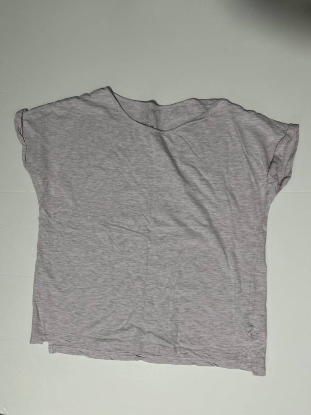 Cleo Heather Mauve Cotton Dolman Sleeve Top M